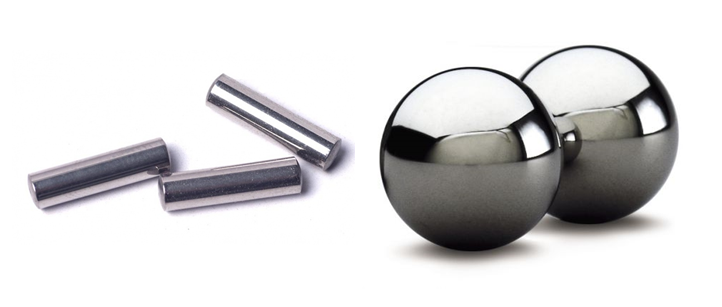 Kulki stalowe, igiełki